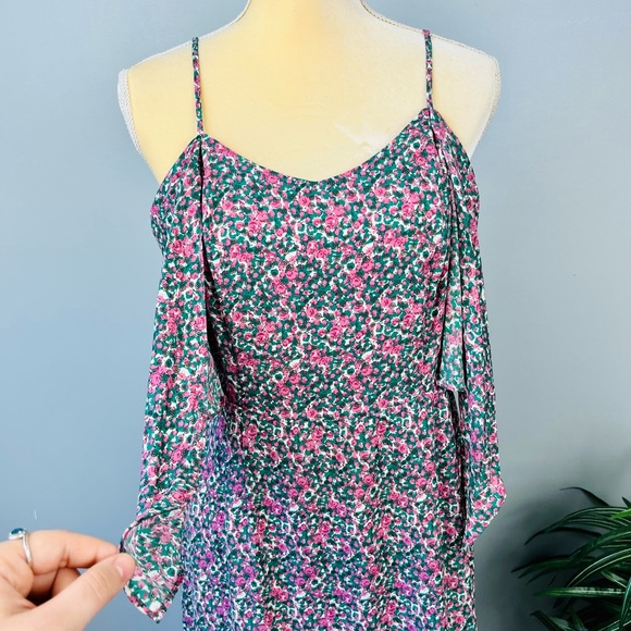 NWT | Collective Concepts Floral Mini Dress - Picture 2 of 12
